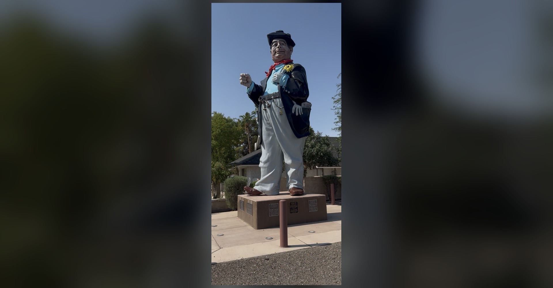 Hobo Joe Statue, Old Town Buckeye Arizona